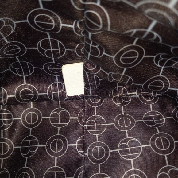 Henri Bendel Large Black Leather Satchel Shoulder Bag Purse Preowned. W/ dustbag - Picture 10 of 13